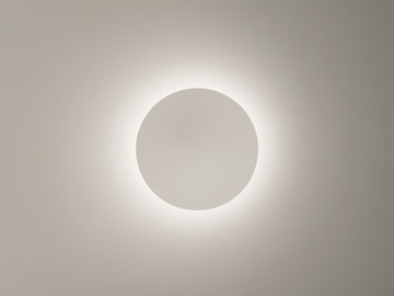 PUCK WALL ART SINGLE - LED wall light by Vibia