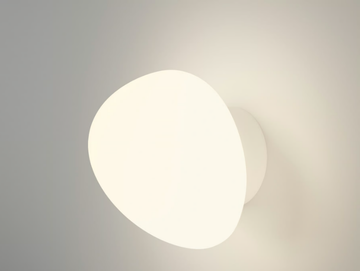 SUITE 6050 - Opal glass wall light by Vibia