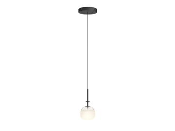 TEMPO 5772 / 5778 - LED glass and steel pendant lamp by Vibia