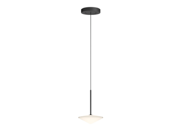 TEMPO 5774 / 5780 - LED glass and steel pendant lamp by Vibia