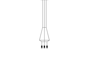 WIREFLOW 0308 / 0408 - LED aluminium pendant lamp by Vibia