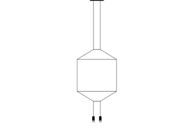WIREFLOW 0310 / 0410 - LED aluminium pendant lamp by Vibia