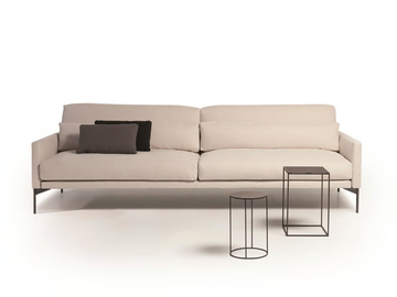 110 MODERN - Sectional leather or fabric sofa by Vibieffe