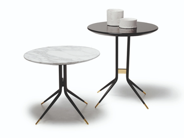 1500 SWING - Round high side table by Vibieffe