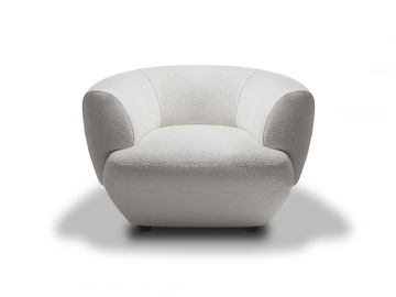360 CONFIDENT - Armchair with armrests by Vibieffe