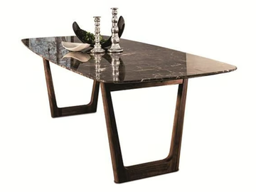 430 OPERA - Marble dining table by Vibieffe
