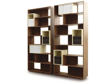 9700 PUZZLE - Open MDF bookcase by Vibieffe