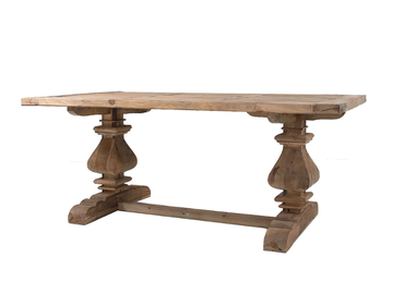 ABO - Rectangular reclaimed wood dining table by Vical Home