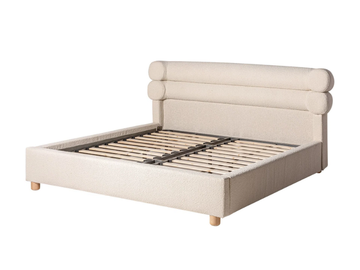 CHIARI - Upholstered wooden double bed by Vical Home