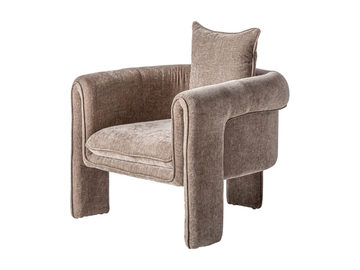 KARKA - Fabric armchair with armrests by Vical Home