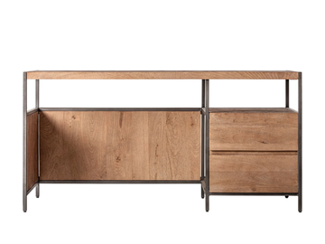 KILLEANY - Rectangular wooden writing desk by Vical Home