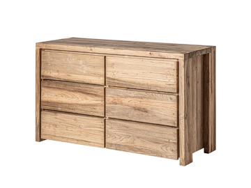 LUX - Solid wood chest of drawers by Vical Home
