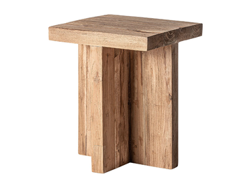 PURE - Square wooden side table by Vical Home