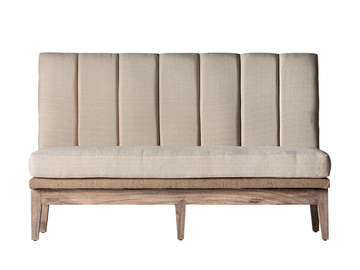 RETZ - Upholstered teak restaurant booth by Vical Home