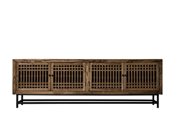 XUZHOU - Elm TV cabinet with doors by Vical Home