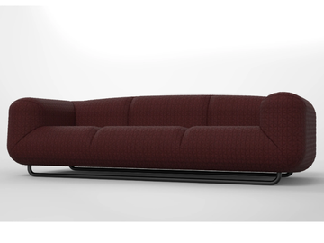 CLOUD 9 - 3 seater fabric sofa by VIDAME EDITIONS