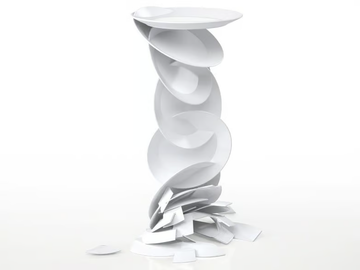 OUPS - Polyamide coffee table by VIDAME EDITIONS