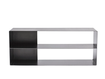 QUATTRO - Square steel bedside table by VIDAME EDITIONS