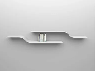 SET 3 - Powder coated steel wall shelf by VIDAME EDITIONS