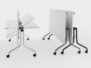 ARTURO - Drop-leaf wooden meeting table by Viganò