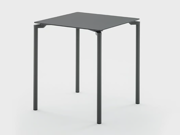 FELIX - Stackable metal contract table by Viganò