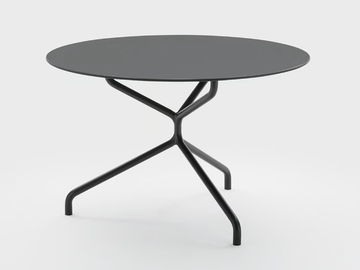 FRED - Round HPL contract table by Viganò
