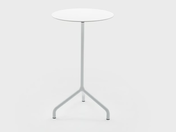 GINGER - Drop-leaf metal high table by Viganò