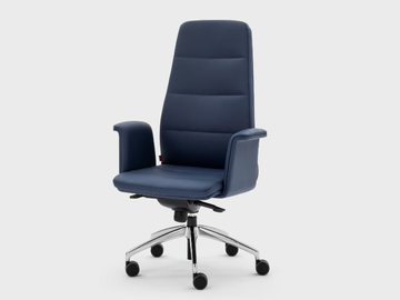 STAR - High-back fabric executive chair by Viganò