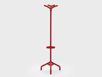 STILO - Plastic office coat rack with umbrella stand by Viganò