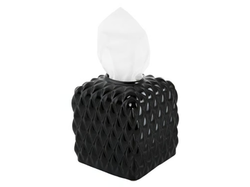BLACK TIE - Countertop porcelain hand towel dispenser by VILLARI
