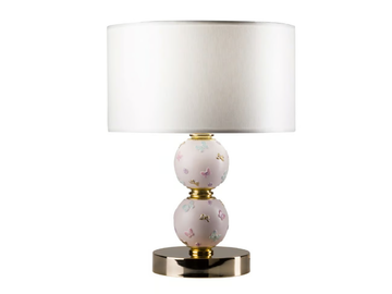 BUTTERFLY - Handmade porcelain table lamp by VILLARI