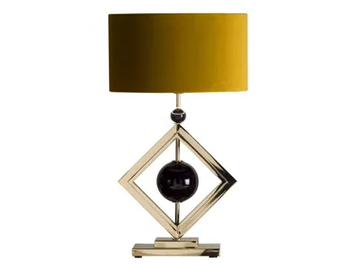 CLARK - Brass table lamp by VILLARI