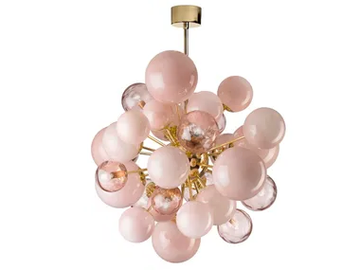 LADY V - Murano glass pendant lamp by VILLARI