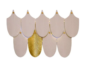 PEACOCK - Porcelain wall light by VILLARI