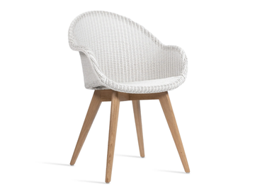AVRIL HB - Lloyd loom chair with armrests by Vincent Sheppard