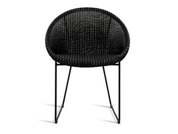 JOE - Sled base Lloyd loom chair by Vincent Sheppard