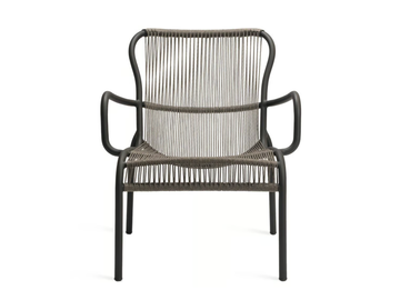 LOOP - Garden stackable polyethylene fibre easy chair by Vincent Sheppard
