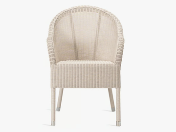 MIA - Wicker garden chair with armrests by Vincent Sheppard