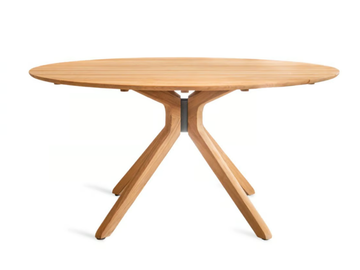 NOA - Round teak garden table by Vincent Sheppard