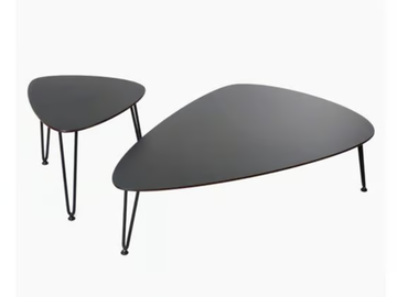 ROZY - Triangular HPL garden side table by Vincent Sheppard