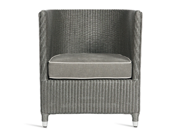 TOKYO - Lloyd loom easy chair with integrated cushion by Vincent Sheppard