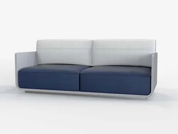 AIR - 2 seater sofa with fire retardant padding by Viscio Urban Design