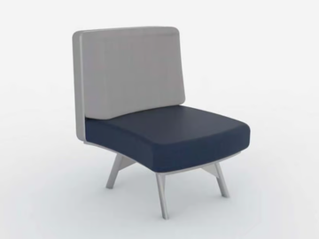 EOLO - Modular armchair with fire retardant padding by Viscio Urban Design