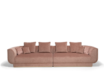 FOSTER - Velvet sofa by Visionnaire