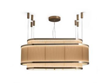 GIANO - Glass pendant lamp by Visionnaire
