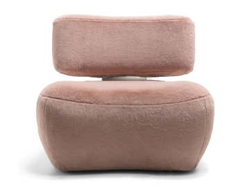 MIRA - Velvet armchair by Visionnaire