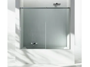 BN - Sliding glass bathtub wall panel by VISMARAVETRO