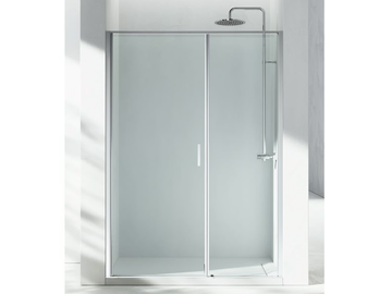 LINEA L2 - Niche rectangular custom tempered glass shower cabin by VISMARAVETRO