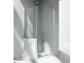 REPLAY RN+RV - Tempered glass shower cabin by VISMARAVETRO