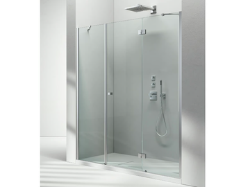 SINTESI SM - Niche custom tempered glass shower cabin by VISMARAVETRO